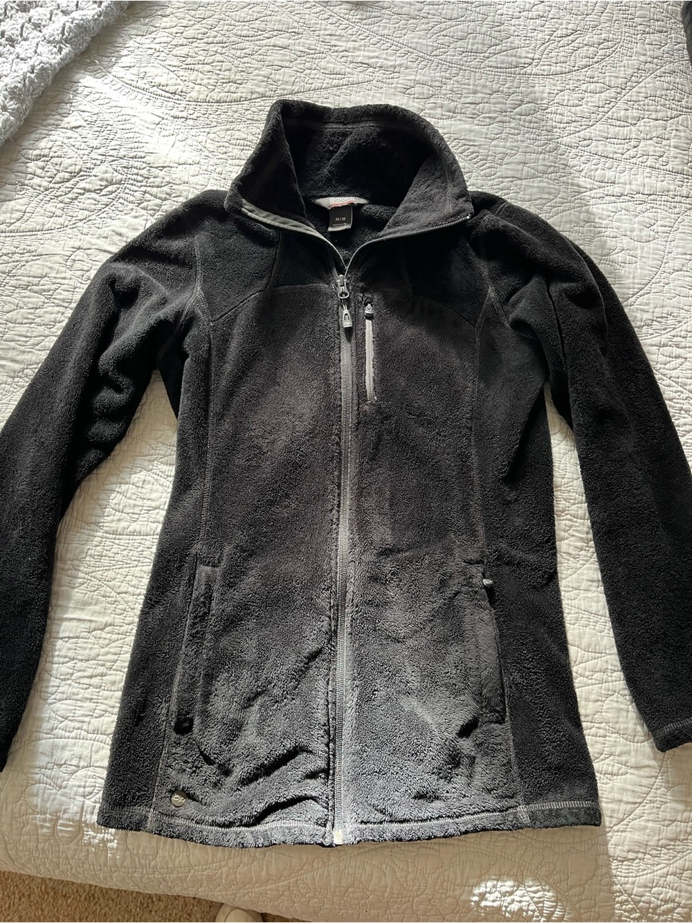 Outdoor Research Women’s Black Full-Zip Teddy Fleece Jacket - size M